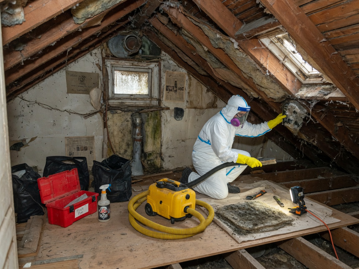 Attic Mold Remediation in Gettysburg, PA
