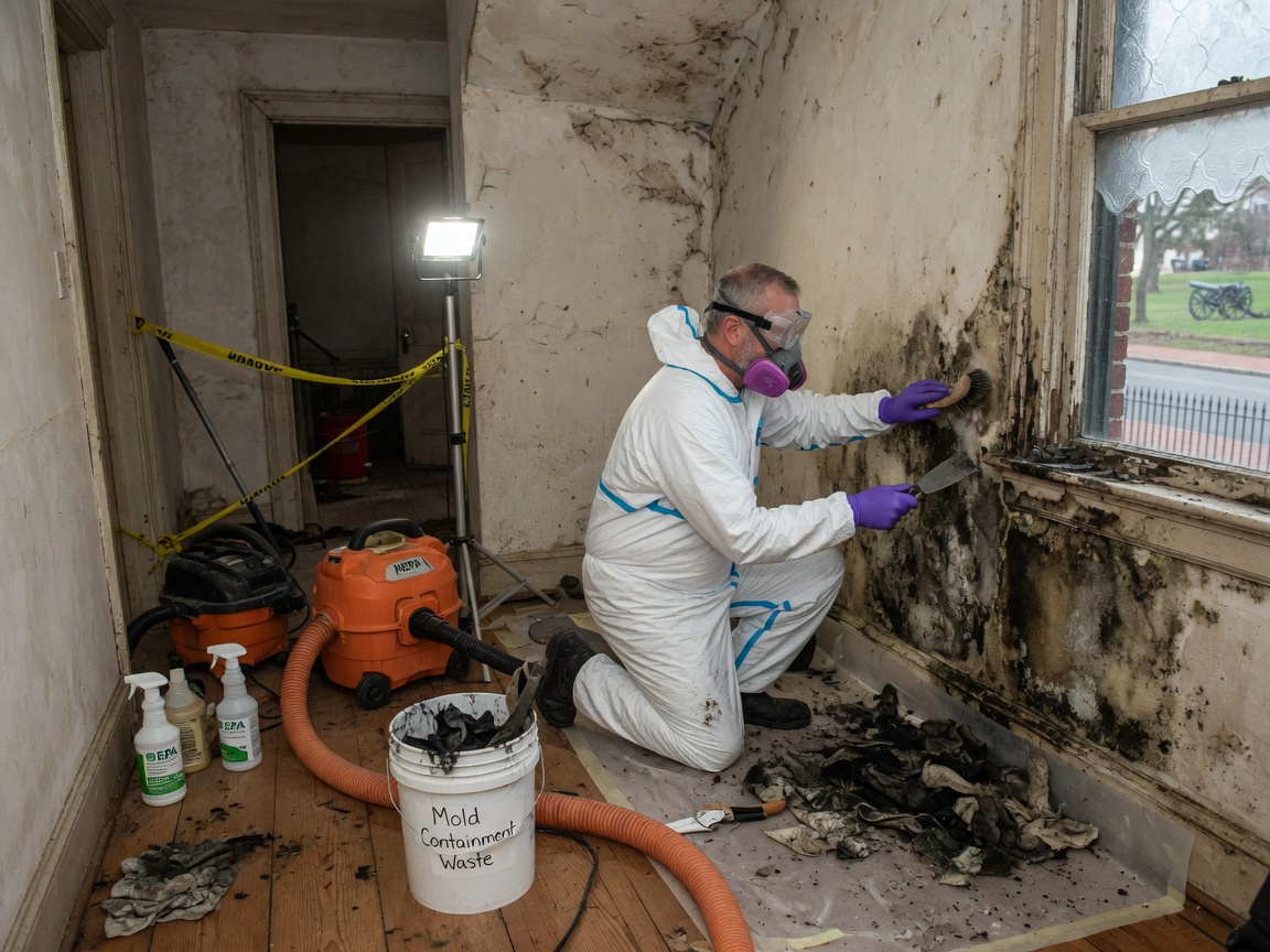 Mold Remediation in Historic Gettysburg, PA 17325