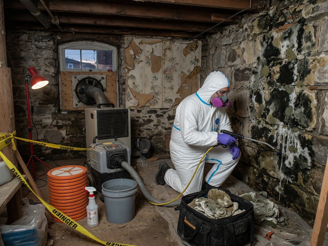 mold remediation in Gettysburg College Area